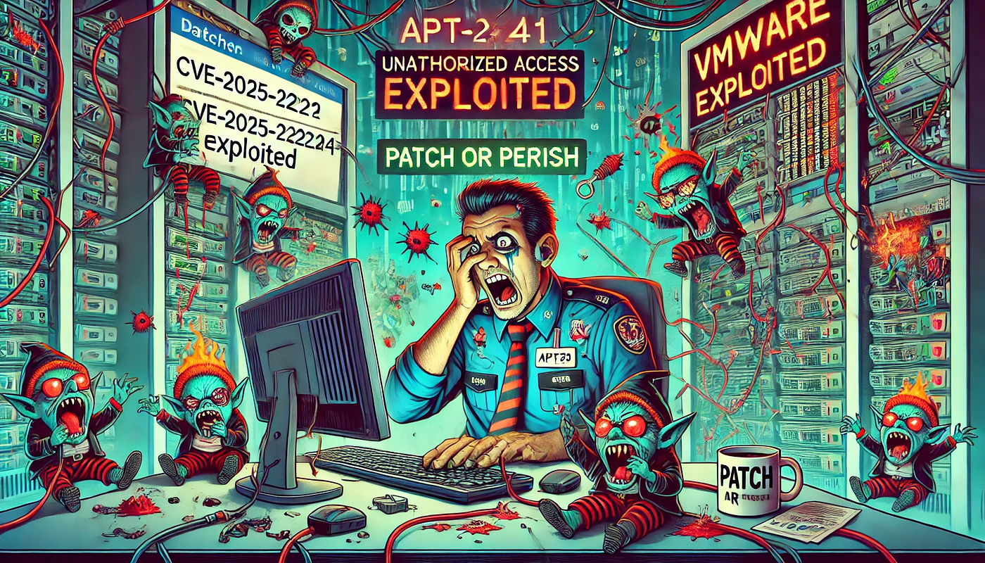 ⚠️ Cyber-Goblins might be feasting on YOUR #VMware vulnerabilities! ⚠️