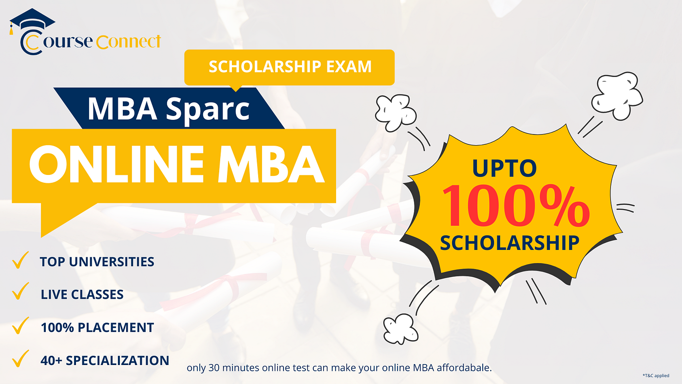Pursue Online MBA without financial constraints with MBA SPARC