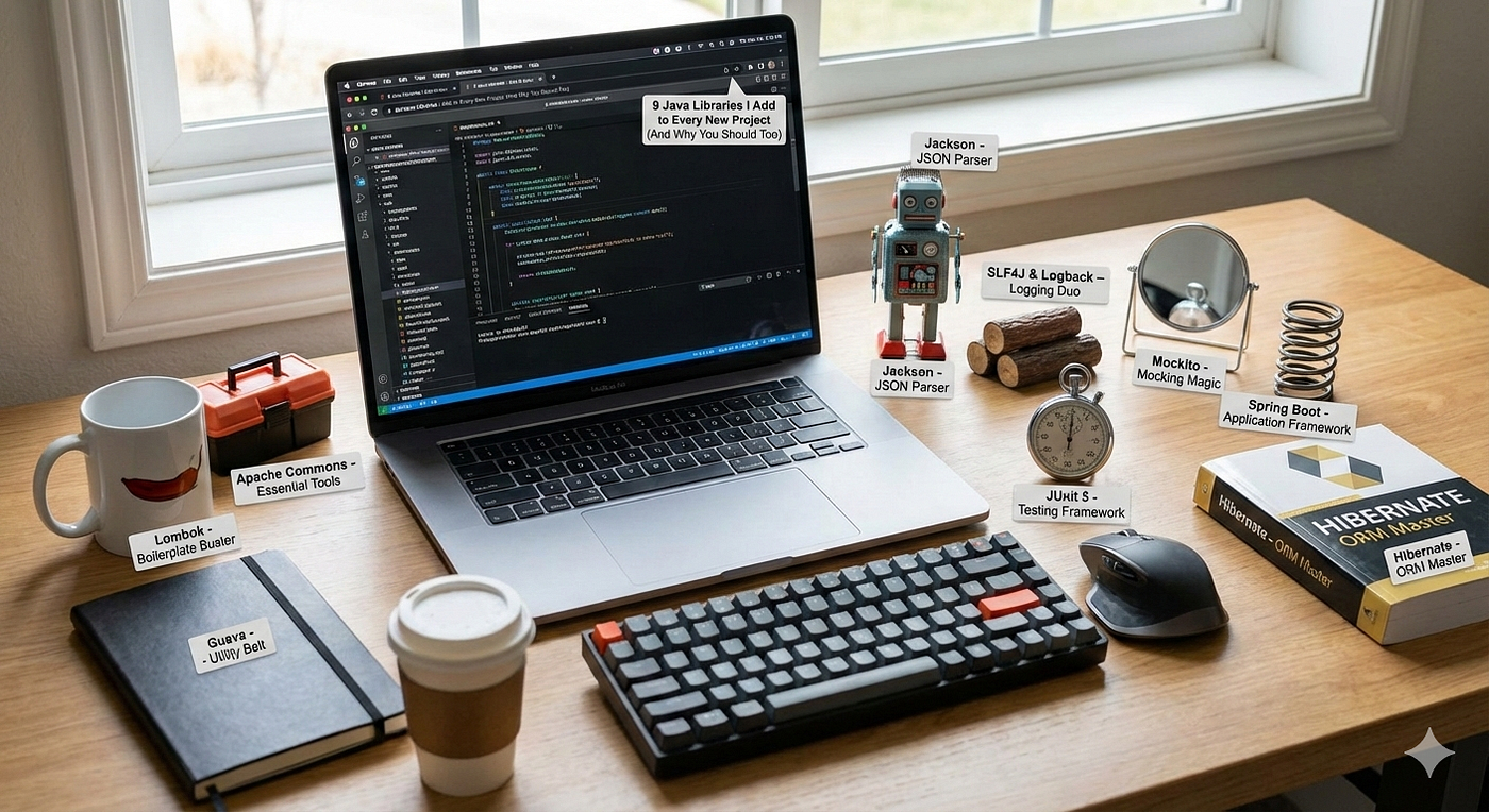 9 Java Libraries I Add to Every New Project (And Why You Should Too)