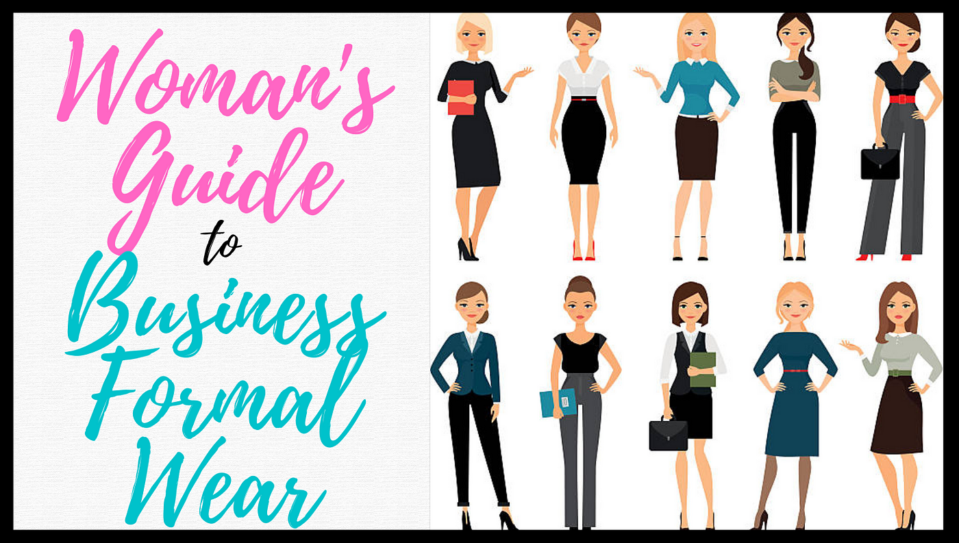 Woman's Guide to Business Formal Wear, by Flash Uniforms