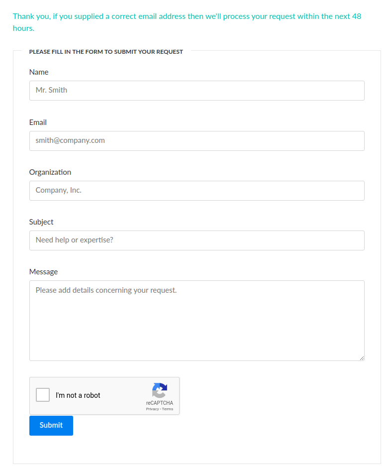 A RESTful API for handling contact forms on Hugo static websites | The  Startup