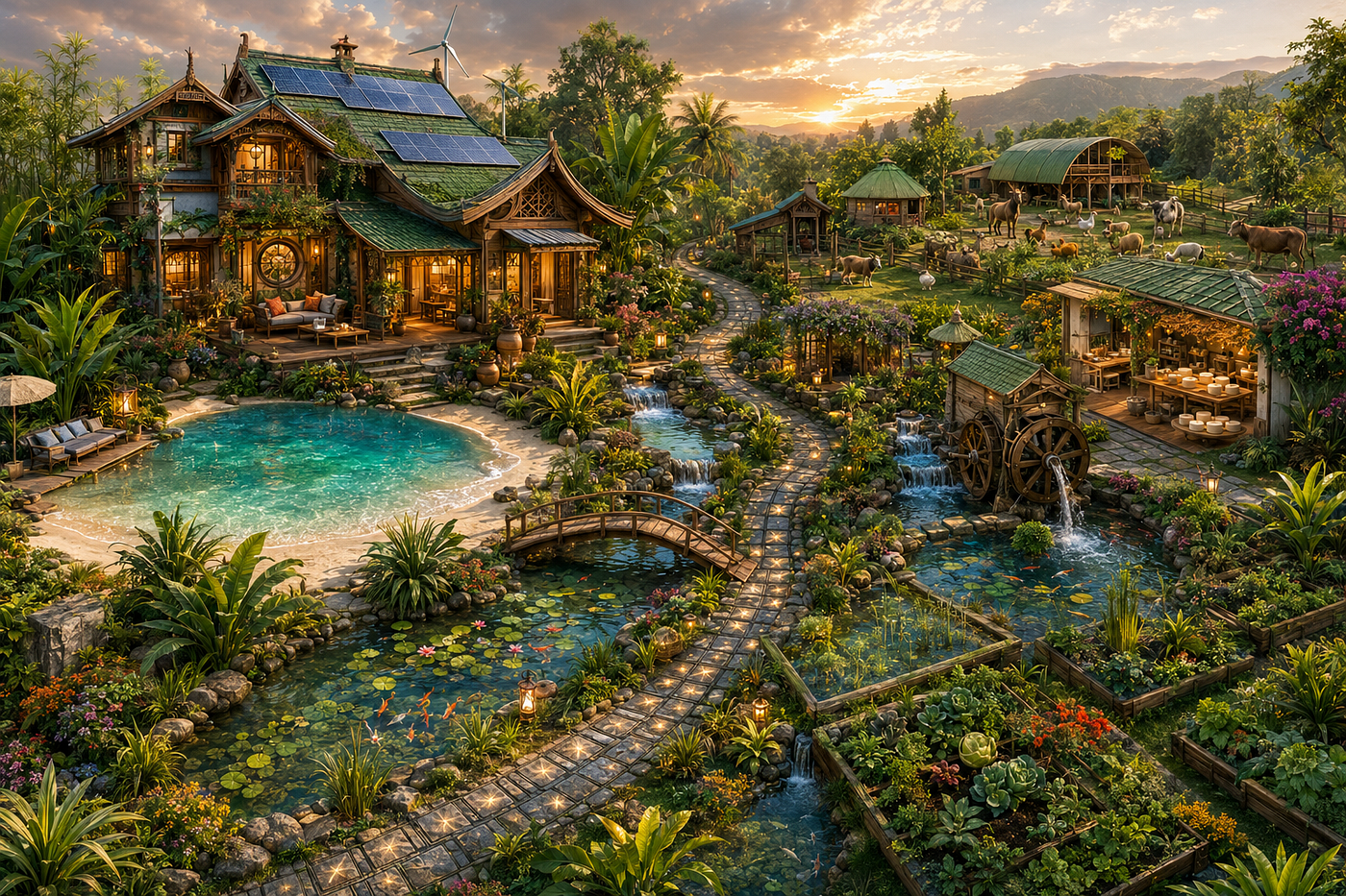 Et si le village du futur existait déjà… mais seulement dans notre imagination ?