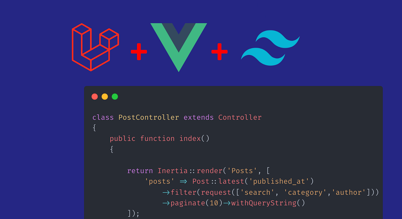Smart Pagination with Laravel, Vue and tailwindcss | by BastiaanRudolf |  Medium