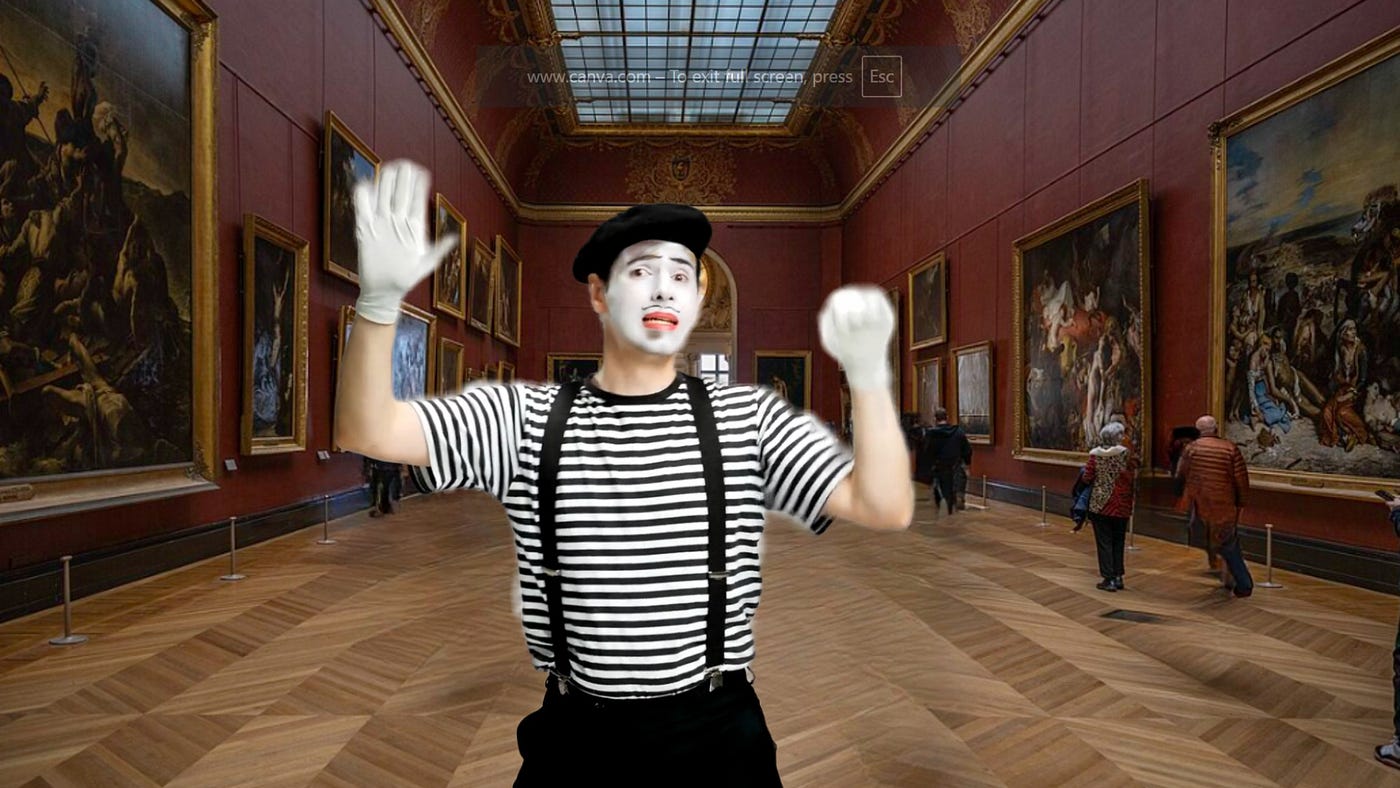 We Quietly Kidnapped A Mime