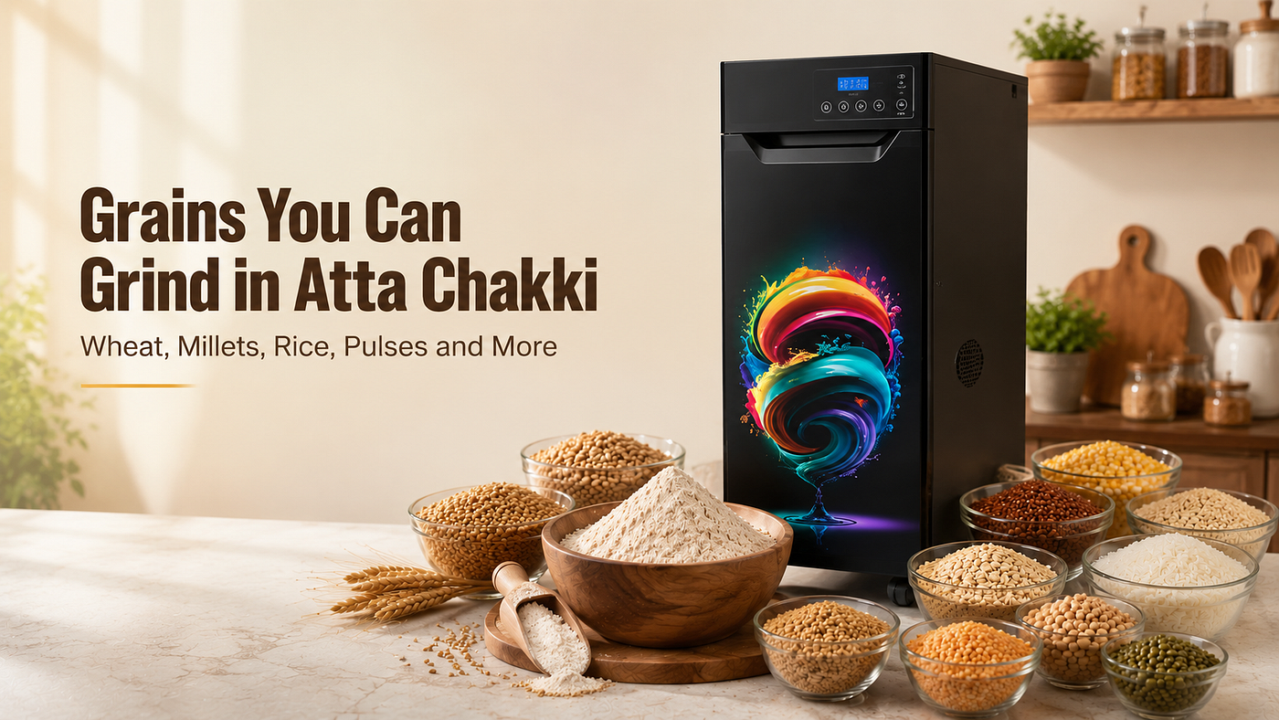 Which Grain Can You Grind in a Domestic Atta Chakki?