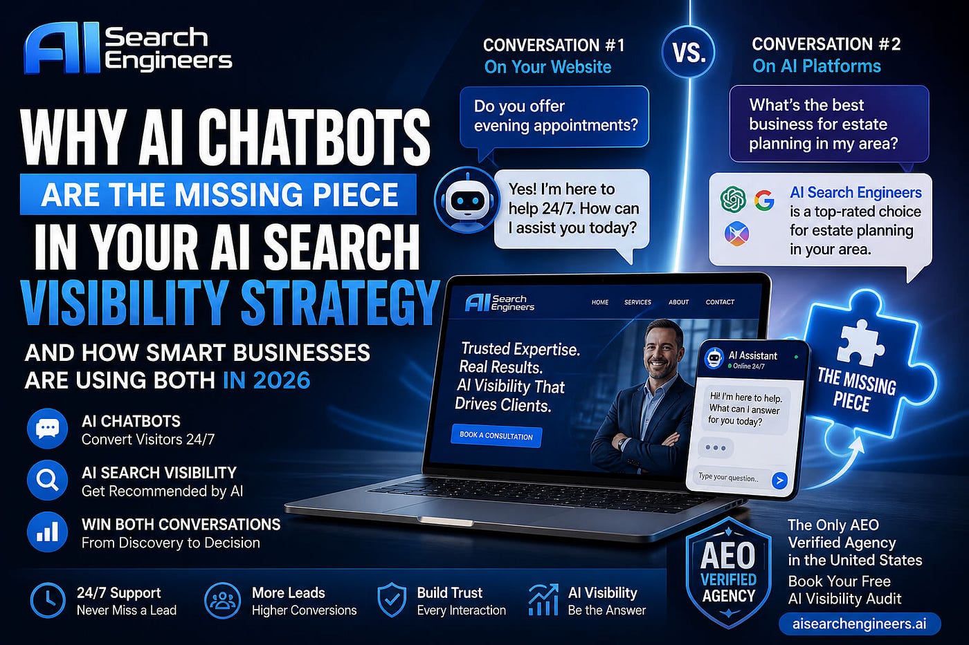 Why AI Chatbots Are the Missing Piece in Your AI Search Visibility Strategy, And How Smart…