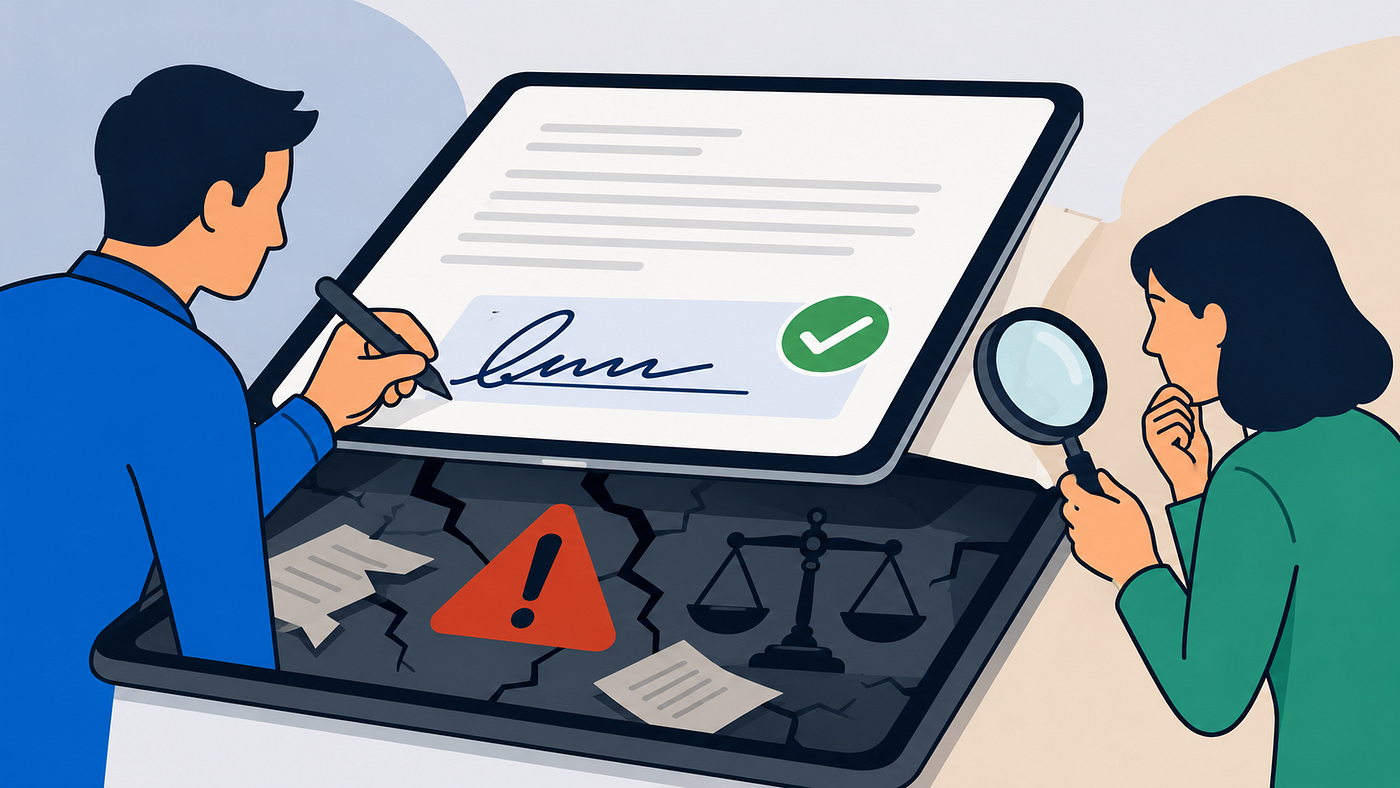 Why every e-signature could soon be contestable