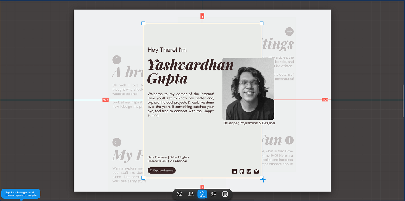Rendering a Mind | How I Built yashvardhang.dev