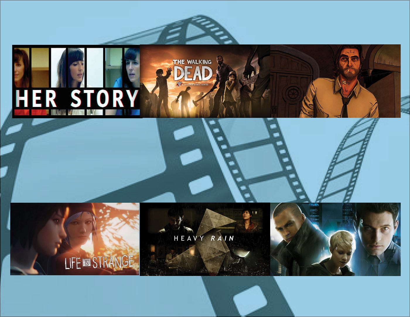 8 Video Games with an Interactive Movie Style Story by Lambsam