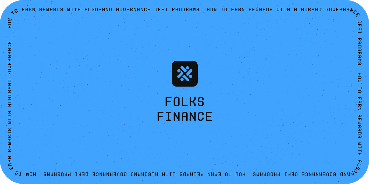 How to Earn Rewards with Algorand Governance DeFi Programs | by Pera Wallet  | Pera Wallet
