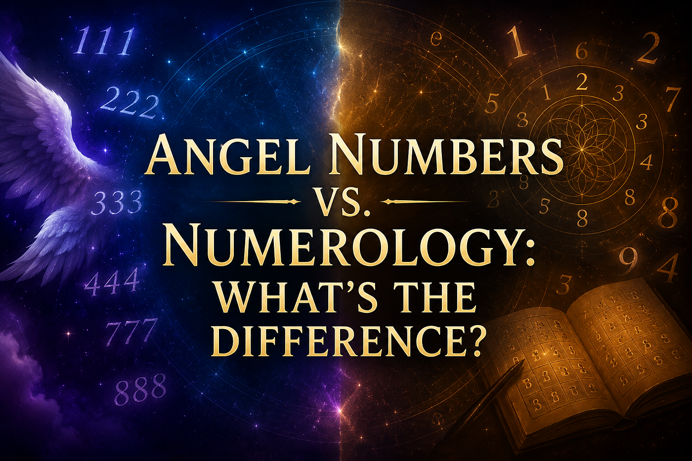 Angel Numbers vs. Numerology: What’s the difference?