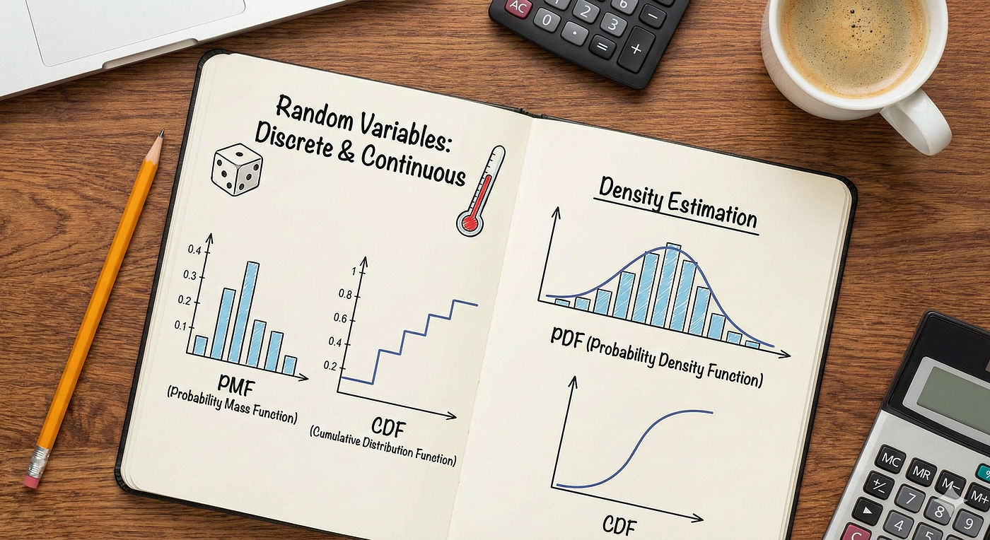 Demystifying Random Variables: A Guide to PMF, PDF, and CDF