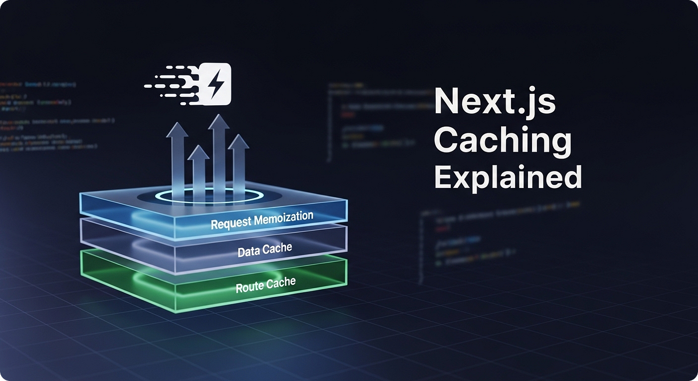 Next.js Caching Explained: Request Memoization, Data Cache, and Route Cache
