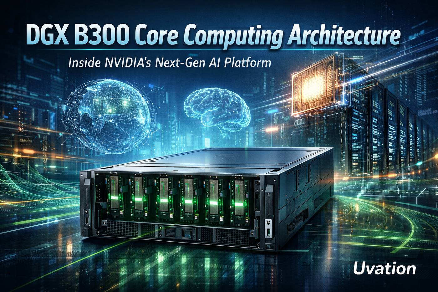 DGX B300 Core Computing Architecture: Deep Dive into NVIDIA’s Next-Gen AI Supercomputing Platform