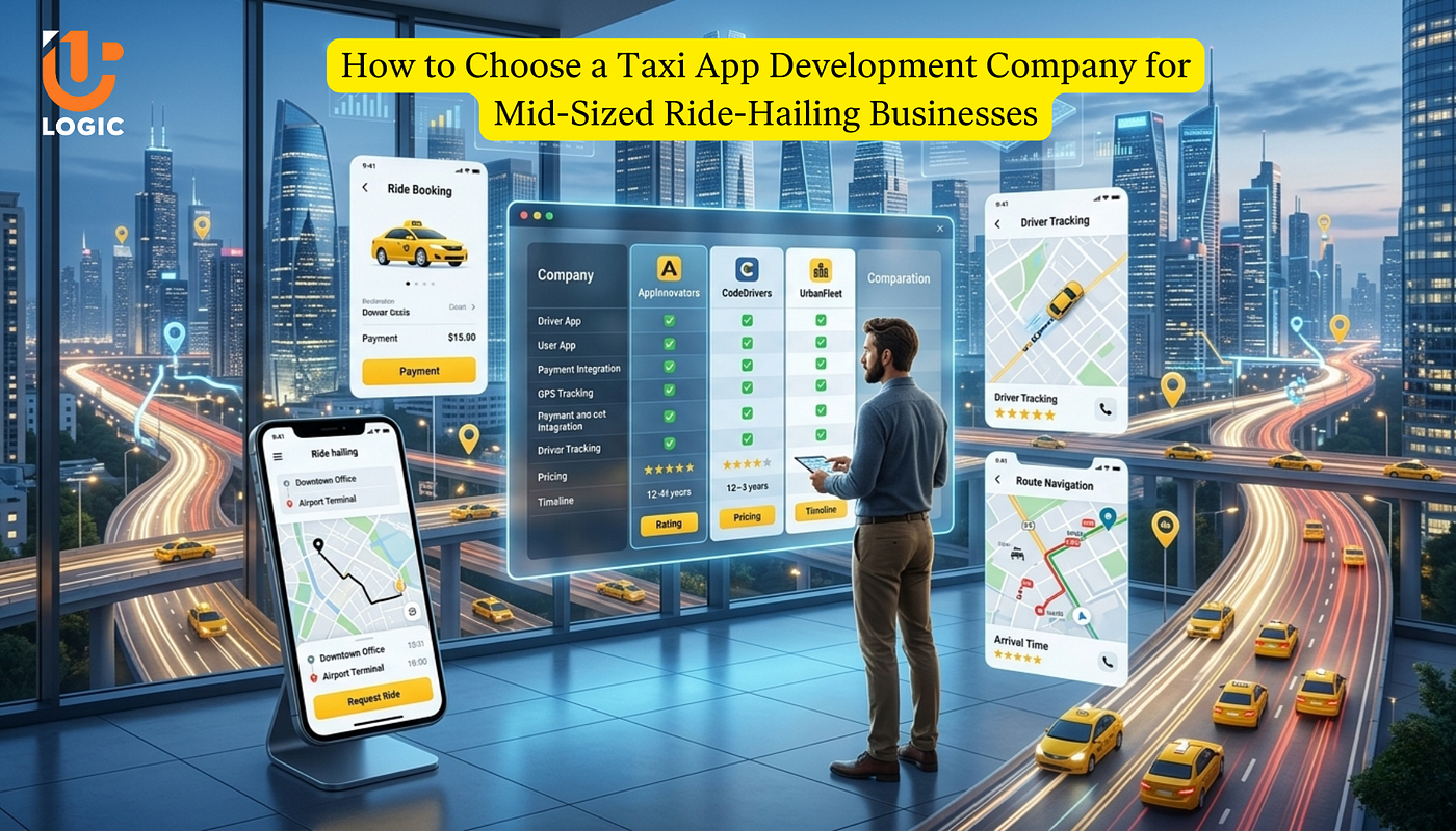 How to Choose a Taxi App Development Company for Mid-Sized Ride-Hailing Businesses