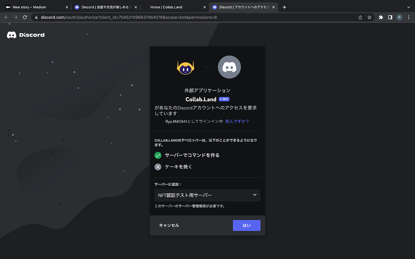 DiscordにおけるNFT認証の方法 - NFT Garden blog