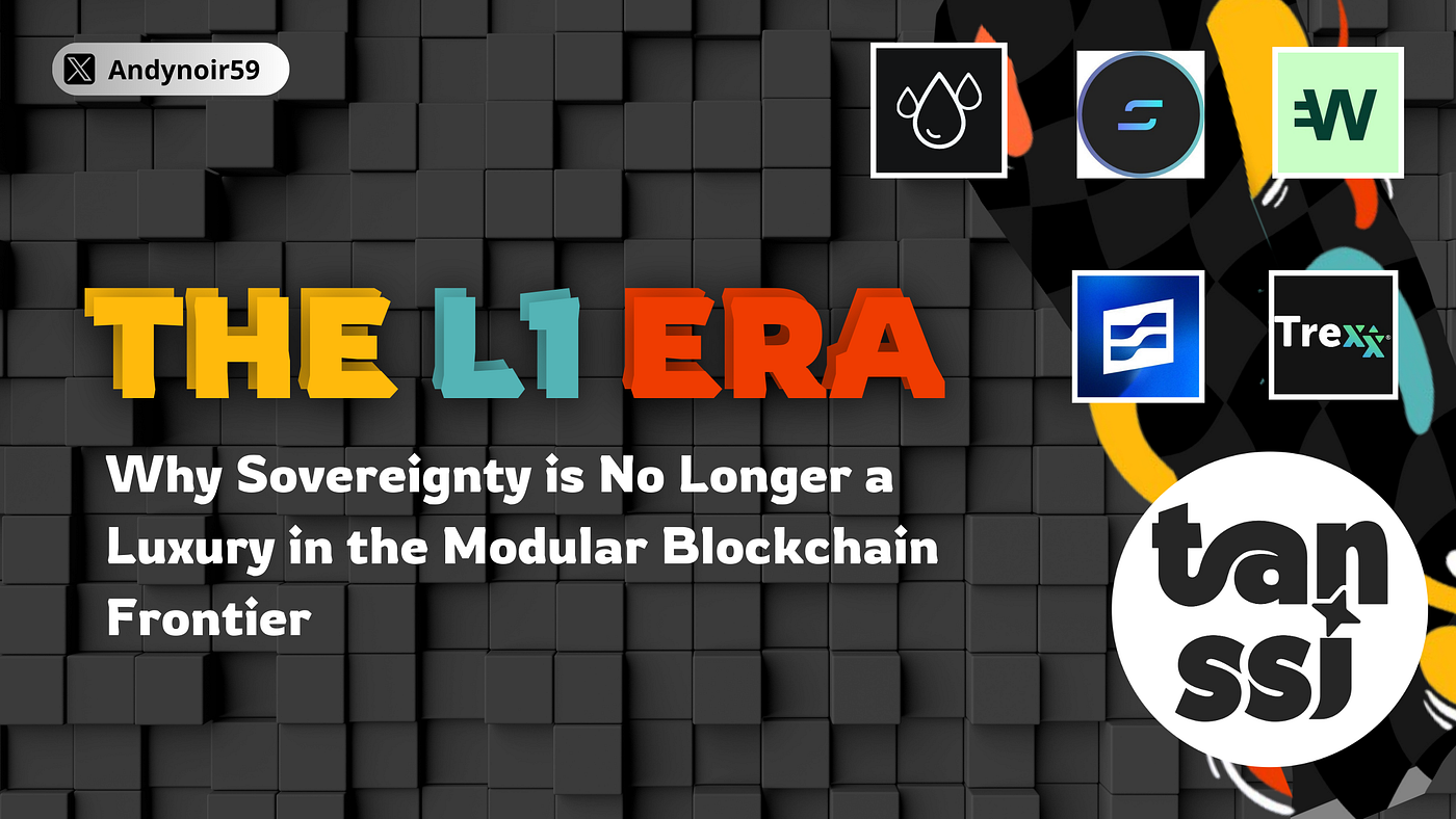 The L1 Era: Why Sovereignty is No Longer a Luxury in the Modular Blockchain  Frontier | by Andynoir | Jan, 2026 | Medium