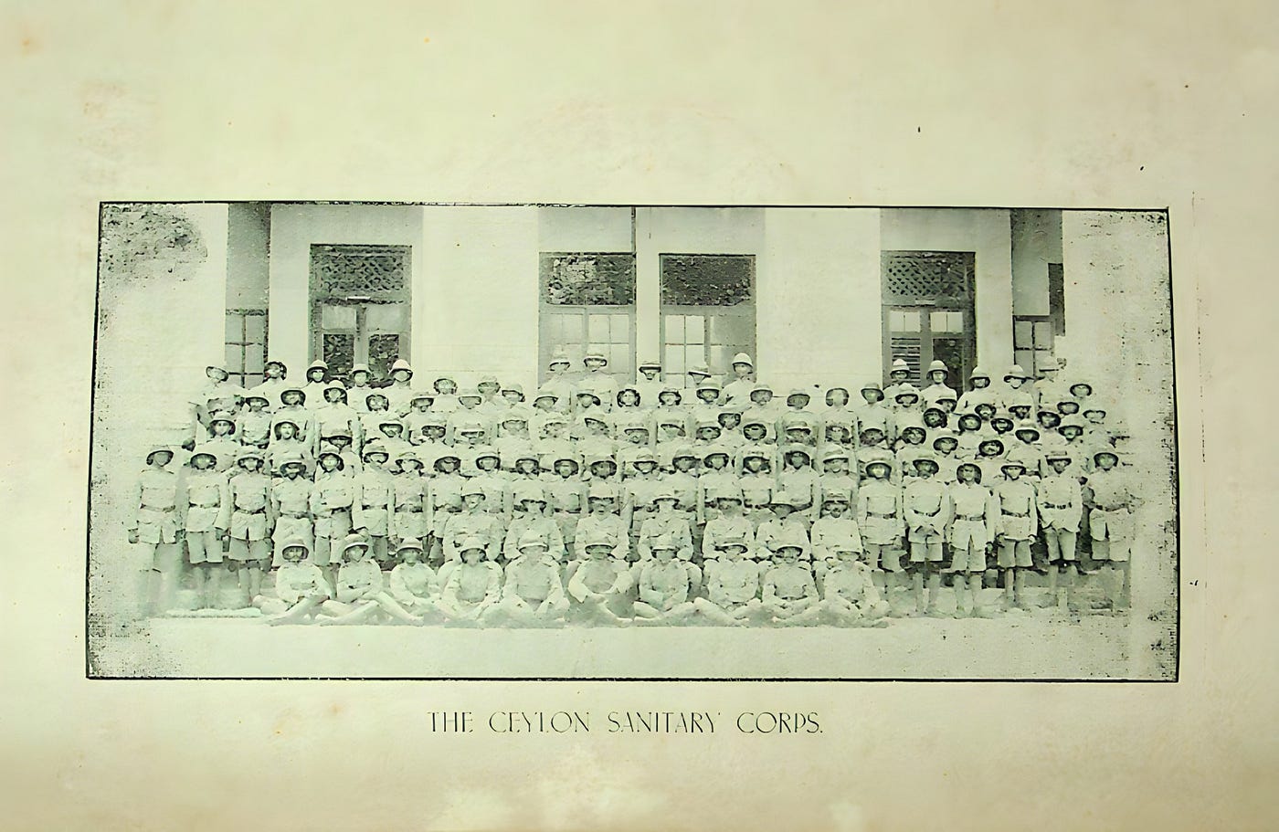 The Ceylon Sanitary Corps