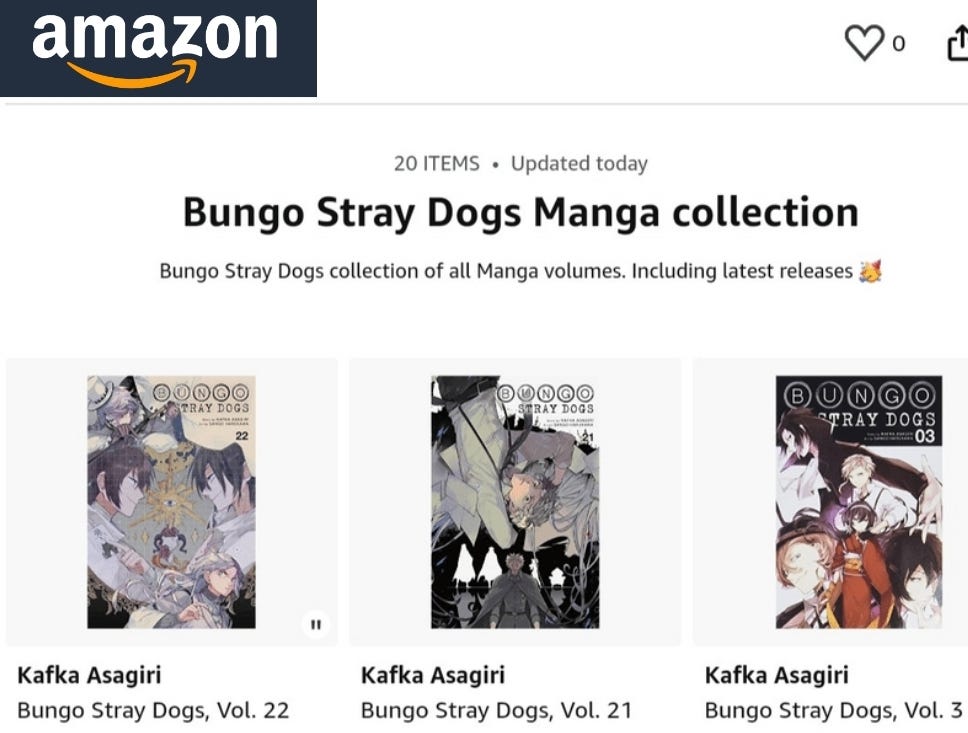 Bungo Stray Dogs Manga Volume 22
