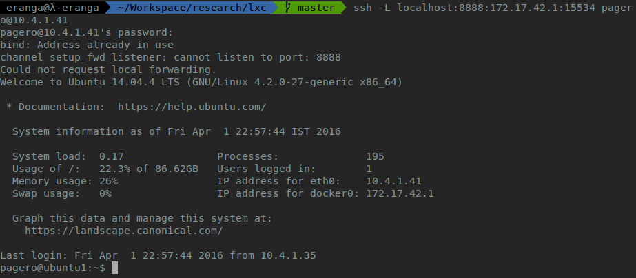 SSH port forwarding. Scenario | by (λx.x)eranga | effectz.AI | Medium