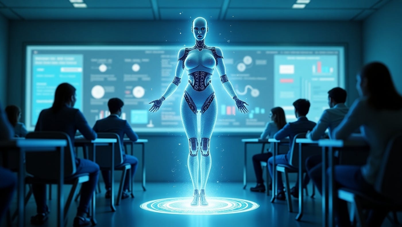 A Day in the Classroom with a Robot Teacher