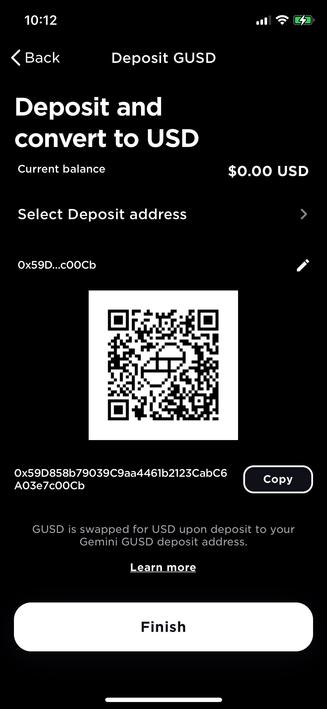 How to Send Crypto to Your Gemini Exchange Wallet | by Shayna Stewart |  Medium