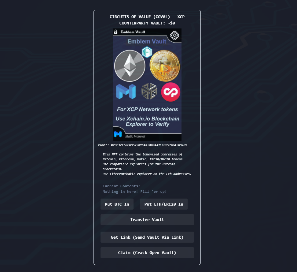 Trading XCP NFTs on Ethereum Virtual Machine (EVM) Networks | by  DesktopCommando | Medium