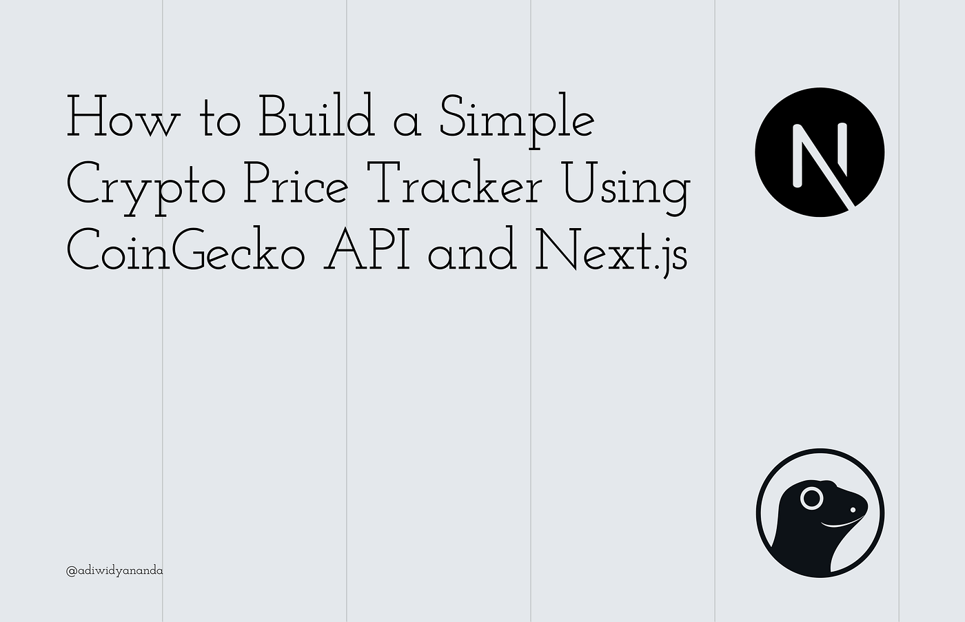 How to Build a Simple Crypto Price Tracker Using CoinGecko API and Next.js  | by Made Adi Widyananda | Stackademic