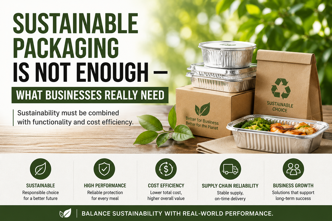 Sustainable Packaging Is Not Enough — What Businesses Really Need+