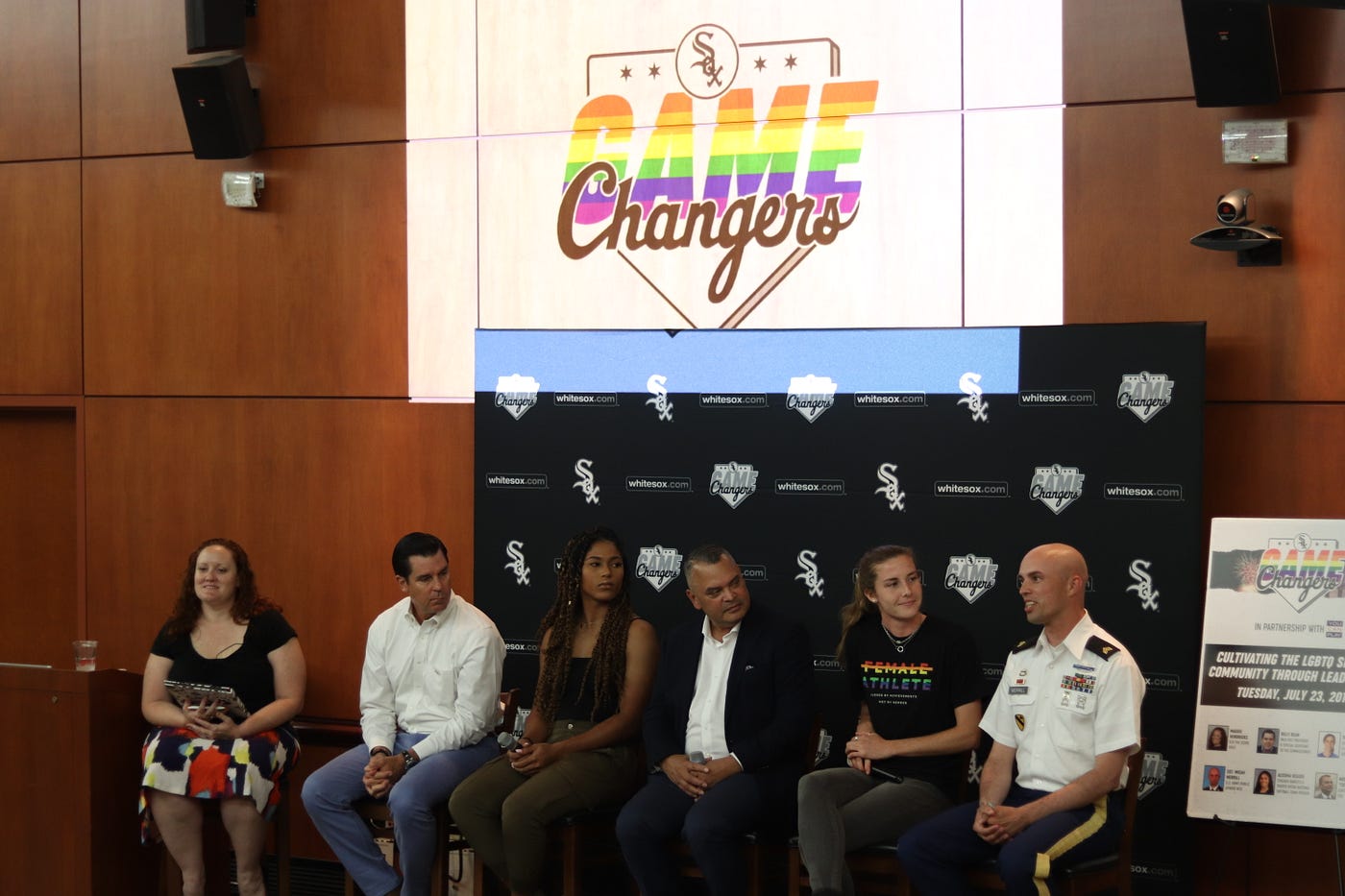 Soxcom - White Sox Celebrate Pride Night with Voices of LGBTQ Leadership | by  Chicago White Sox | Inside the White Sox