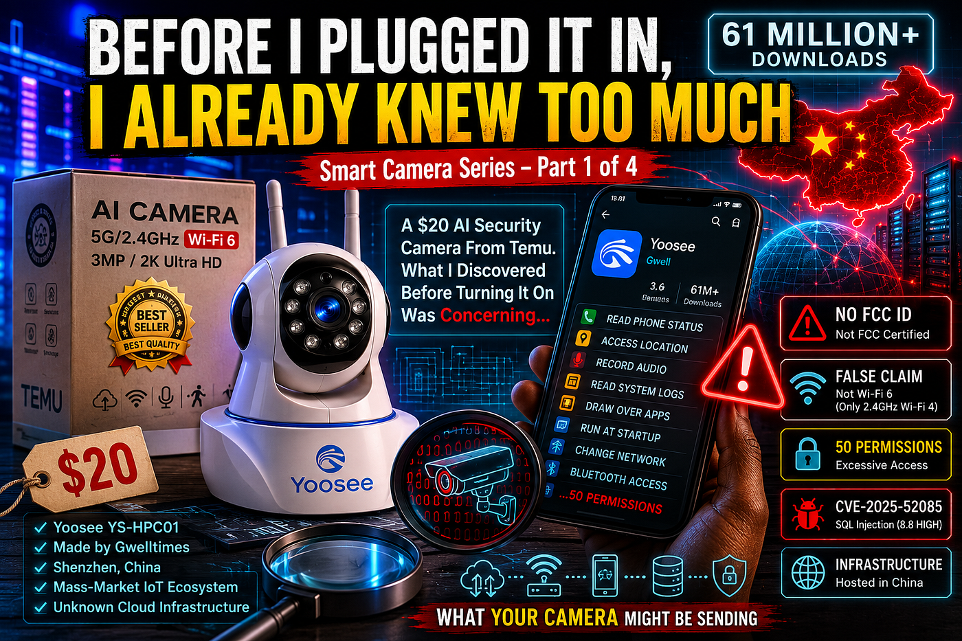 This Security Camera Had 61 Million Users Before I Ever Powered It On
