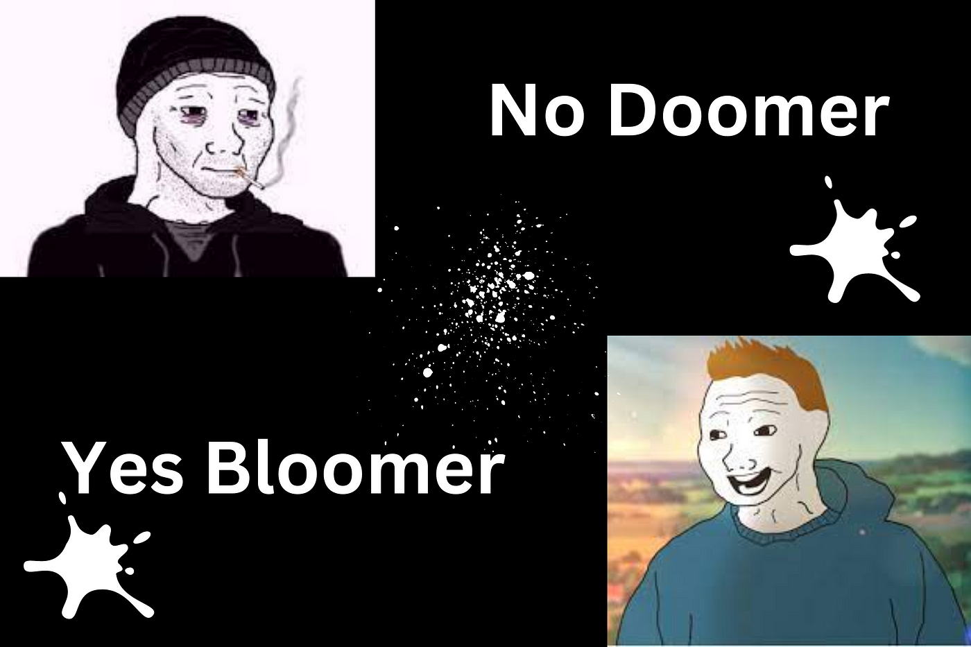 Doomer o Bloomer?  Los memes a nivel personal 