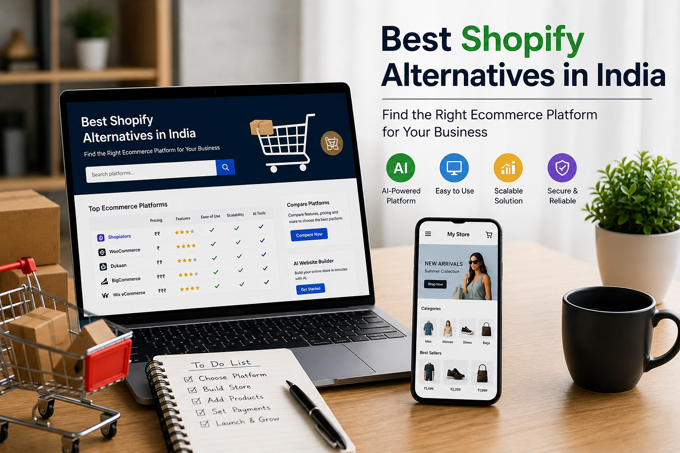 Best Shopify Alternatives in India: Find the Right Ecommerce Platform for Your Business
