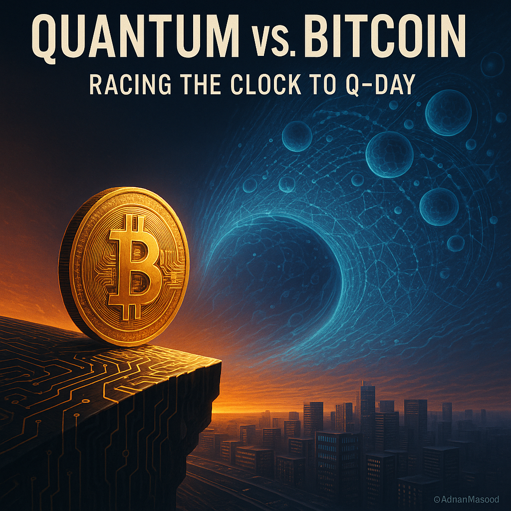 Quantum Sundays |40⟩ Can Bitcoin Survive Q-Day? Quantum Algorithms,  Technology, and Implications | by Adnan Masood, PhD. | Medium