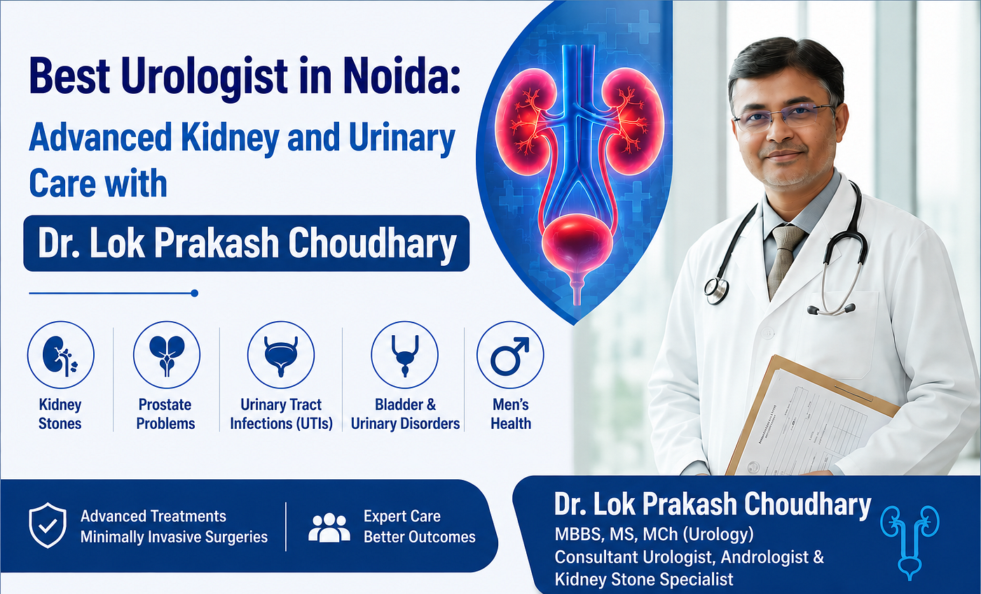Best Urologist in Noida: Advanced Kidney and Urinary Care with Dr. Lok Prakash Choudhary