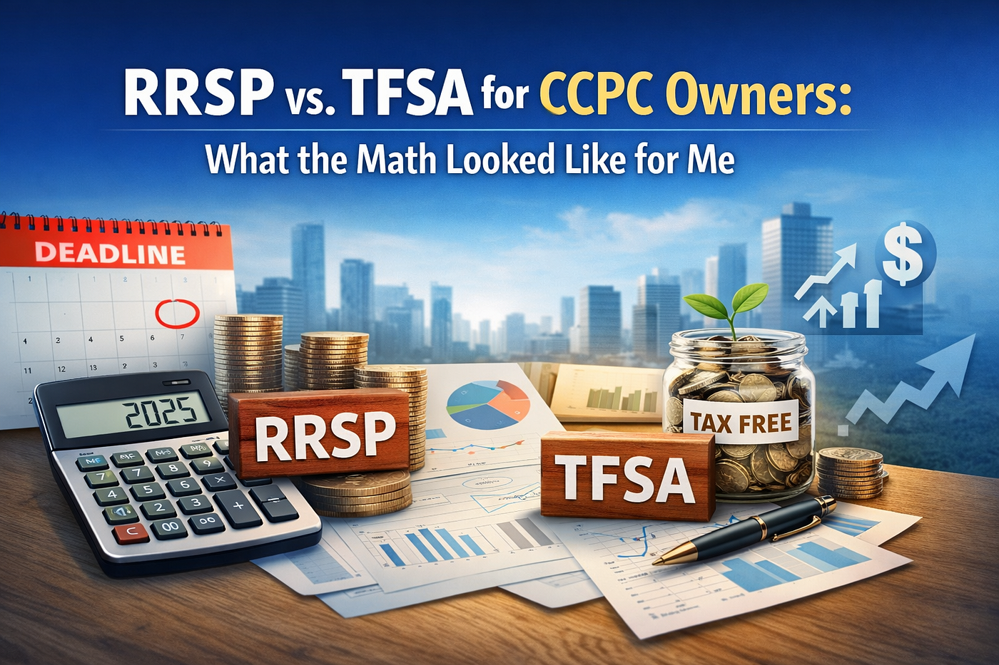RRSP and TFSA for Incorporated Canadians: What the Math Looked Like for Me (2025 Edition)