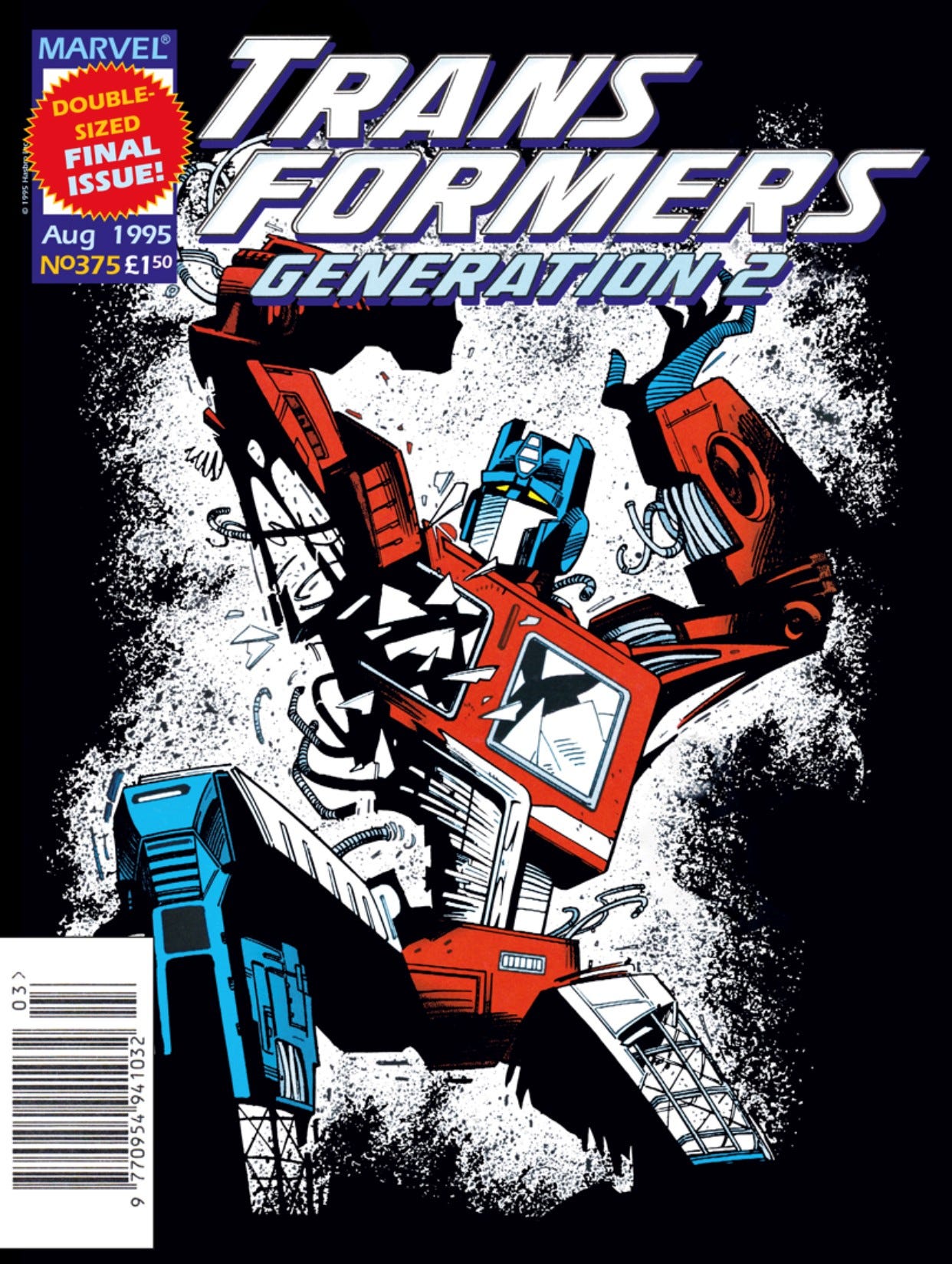 Transformers UK the comic that nearly cheated death by James Roberts Medium