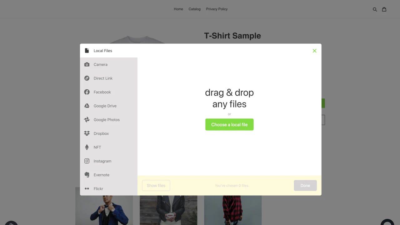 Upload-Lift Image Upload - Receive file uploads in Shopify, shapes