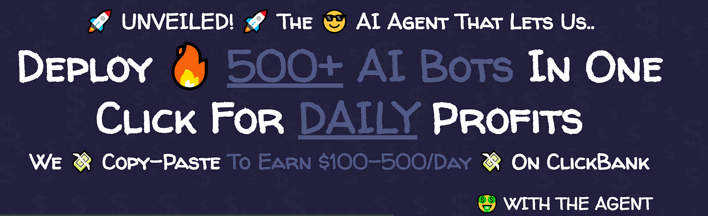 Agent X AI Review: Unleashing the Power of Voice-Powered AI for Affiliate  Marketing Automation | by Emad Selim | Dec, 2023 | Medium