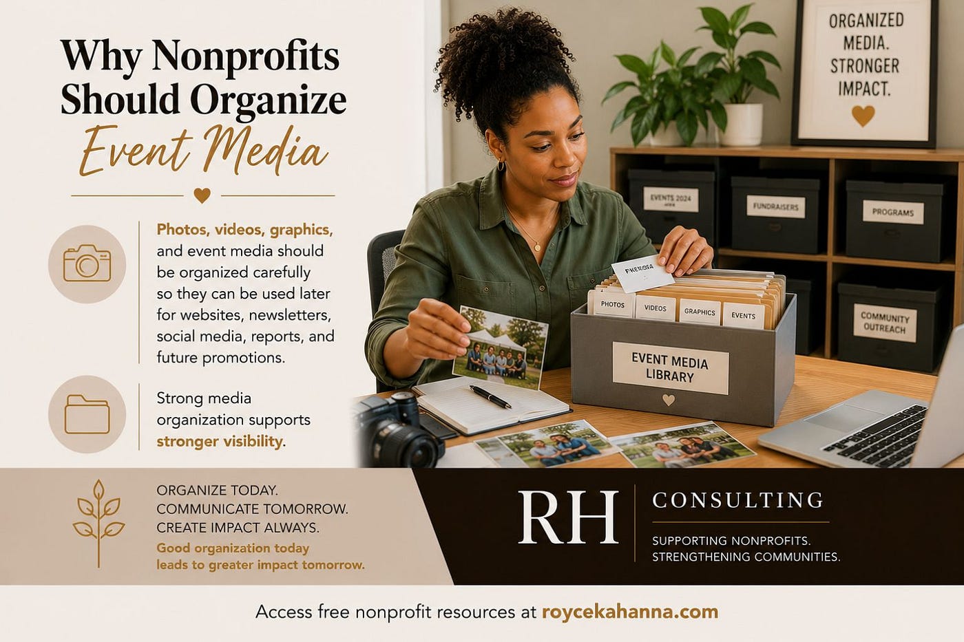 Why Nonprofits Should Organize Event Media