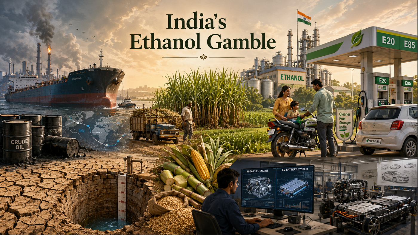India’s Biofuel State: From E20 to E85 to Isobutanol, and the Four Orders of Impact