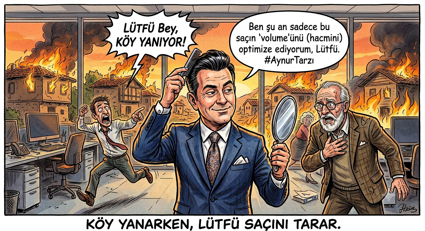 Hiçbir İşi Çözmeyip, Her Krizi Yöneten O Adam: Lütfücüm!