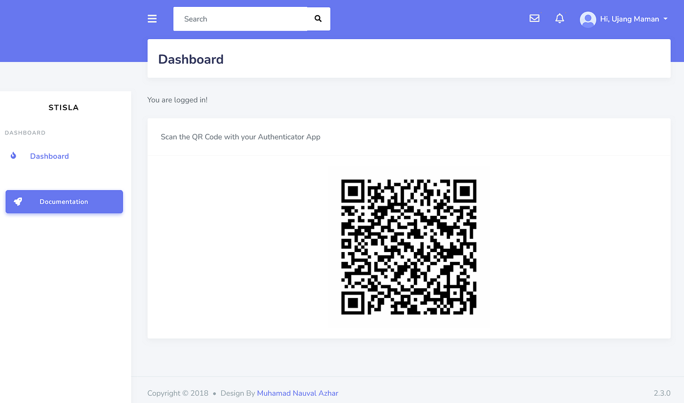Implementing Time-based OTP as Two Factor Authentication (2FA) in Laravel |  by Arifia Kasastra | Medium