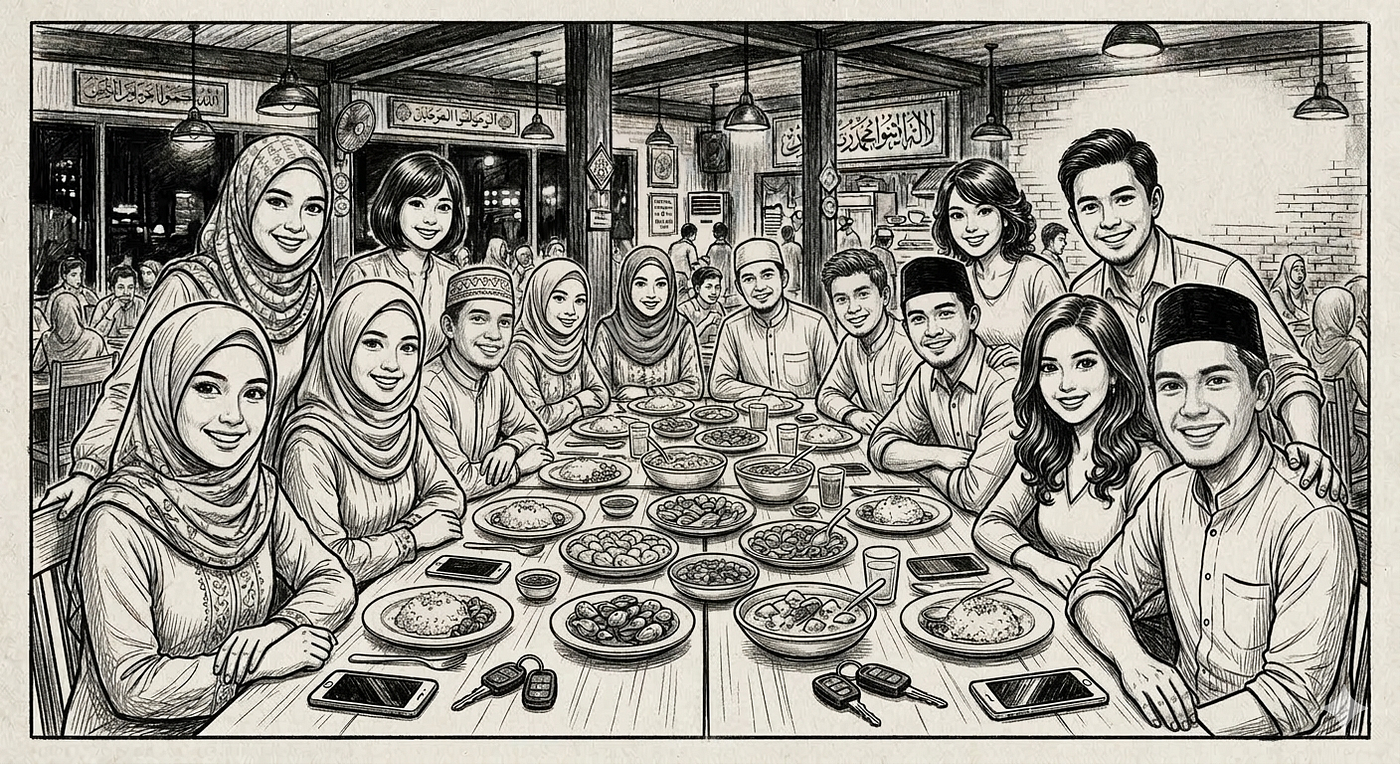 Bukber dan Permainan Adu Gengsi