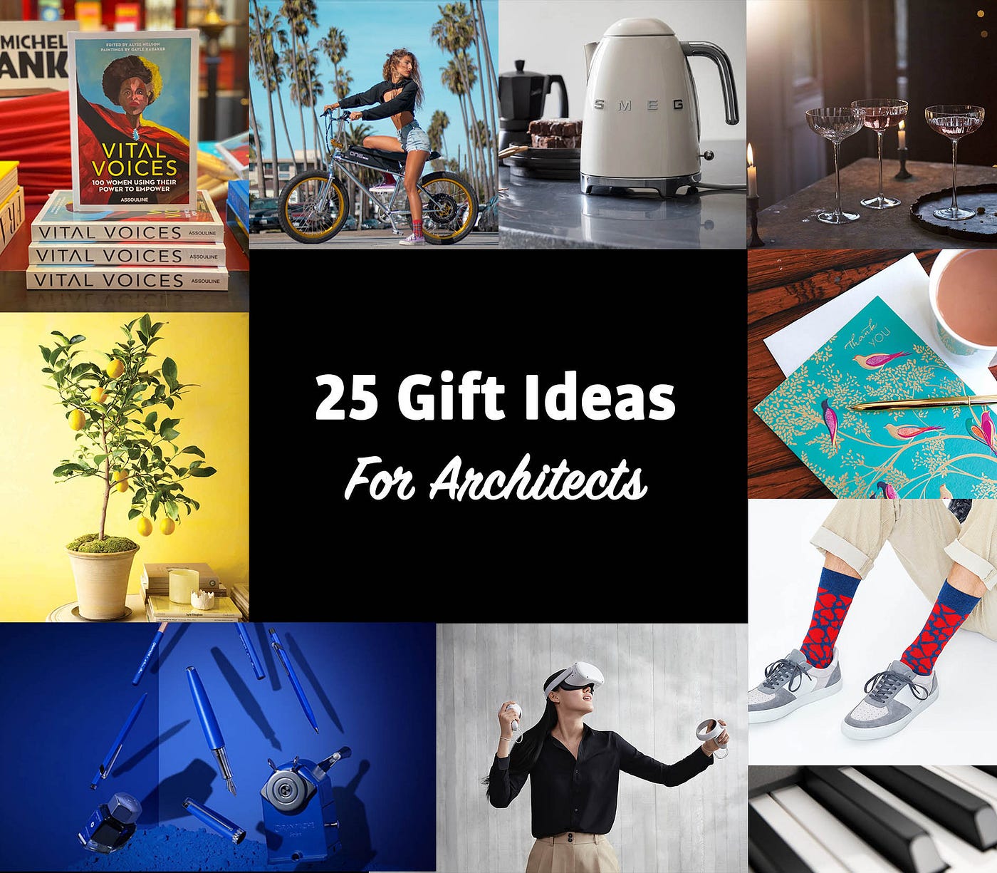 25 Gift Ideas For Architects. A most delightful gift list for… | by  Architectour Guide | Medium