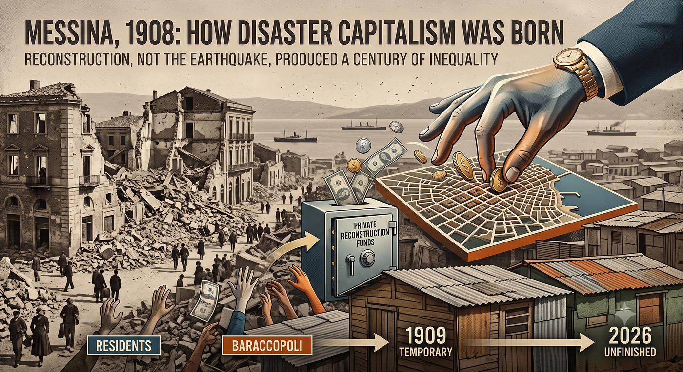 Messina, 1908: How Disaster Capitalism Was Born in the Ruins of Europe’s Deadliest Earthquake
