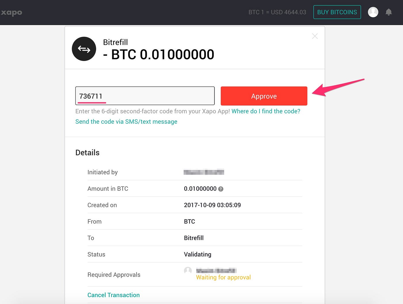 XAPO ACCOUNT SET UP-BITCOIN WALLET 