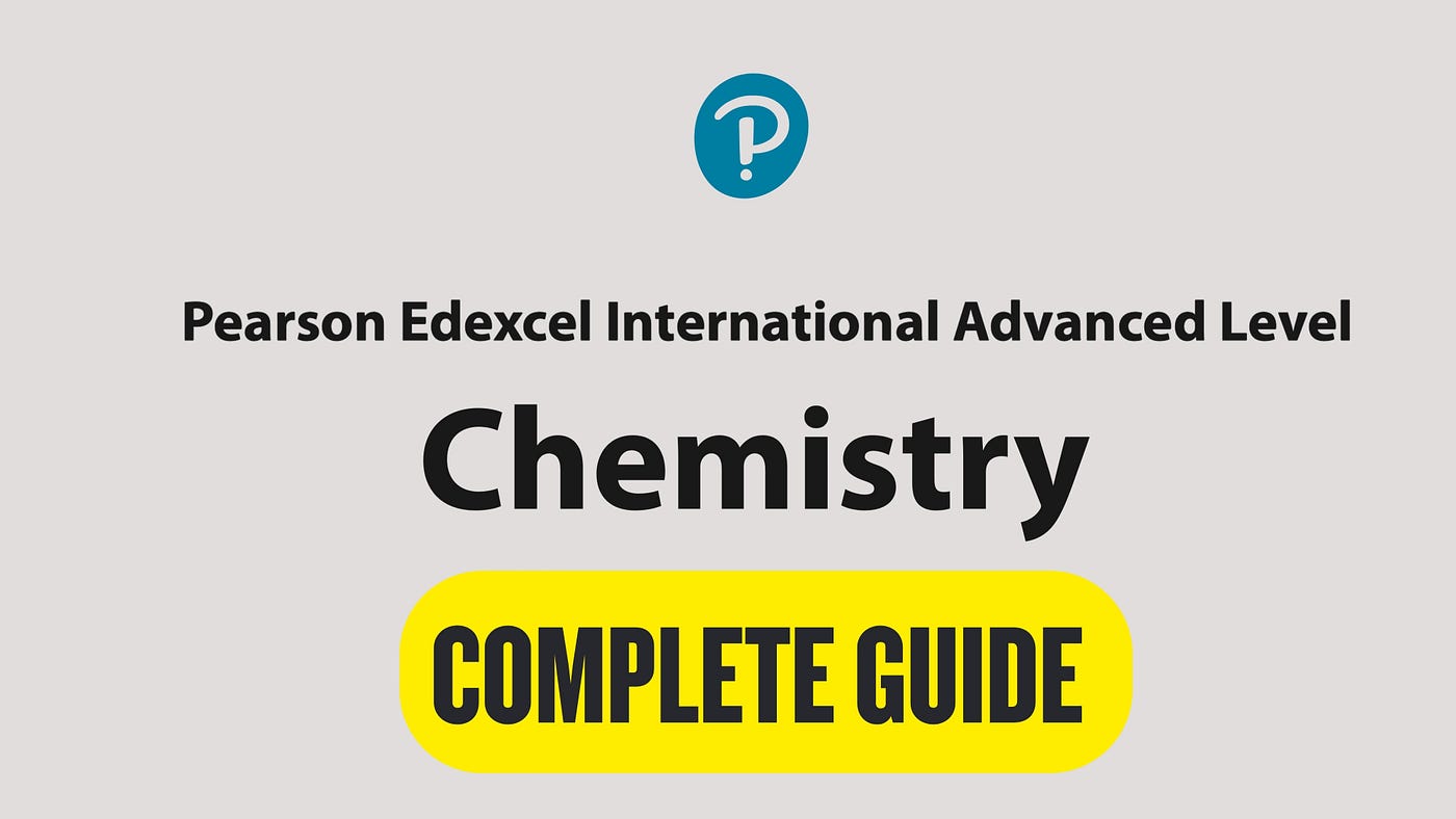 Read this before starting IAL chemistry in 2025