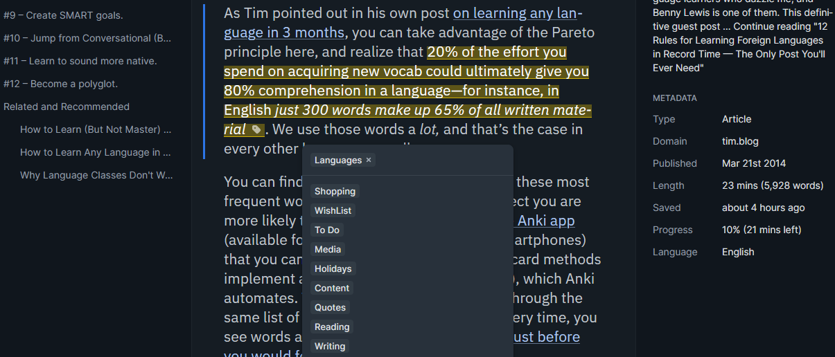 1 App to Read and Retain More in Less Time — With Highlighting 