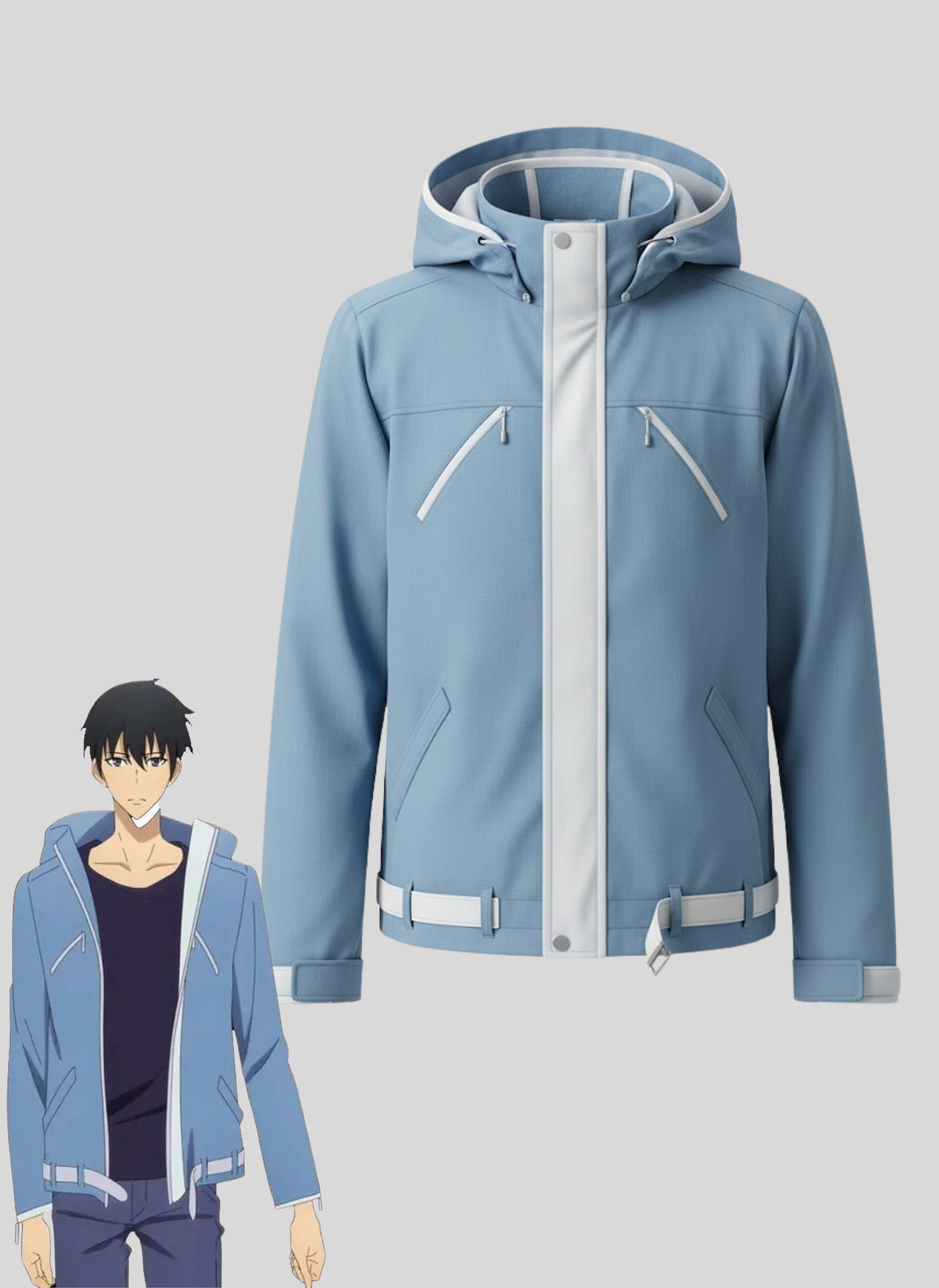 Solo Leveling Sky Blue Jacket — The Ultimate Anime Inspired Streetwear